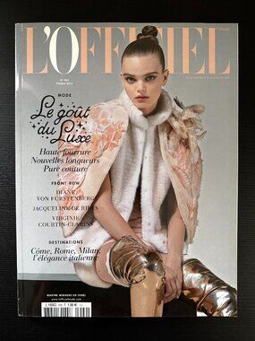 L'OFFICIEL French Fashion Magazine October 2015 Issue 999 France NEW